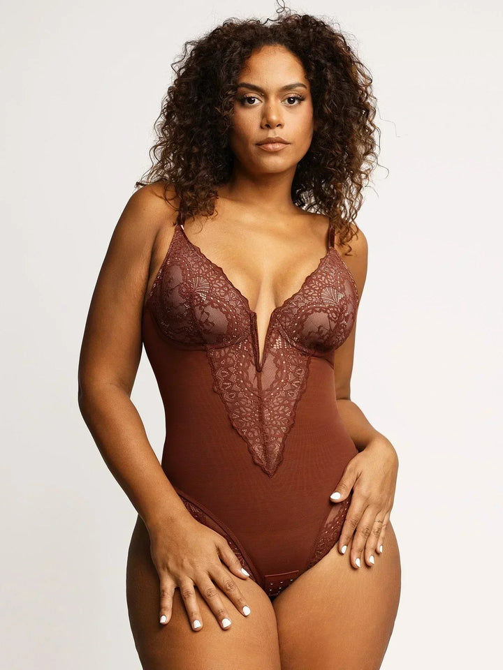 Noé | Body Modelujące Z Koronką