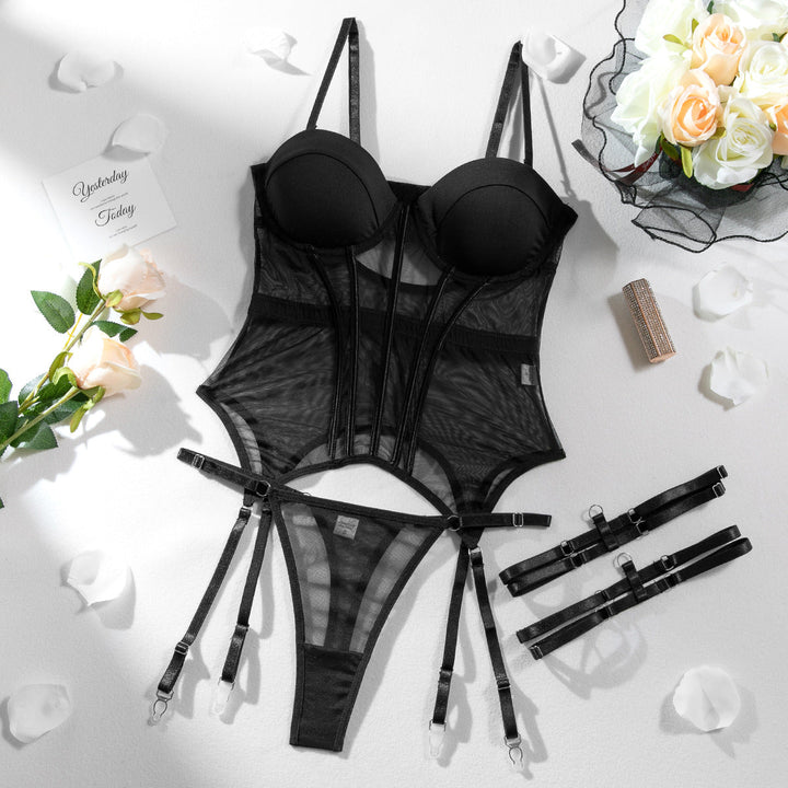 Amber | Modelujące Body Z Efektem Gorsetu