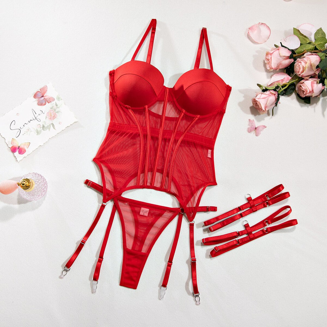 Amber | Modelujące Body Z Efektem Gorsetu